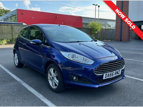 Ford Fiesta  1.2 ZETEC 3d 81 BHP Bluetooth, Media Connectivity,