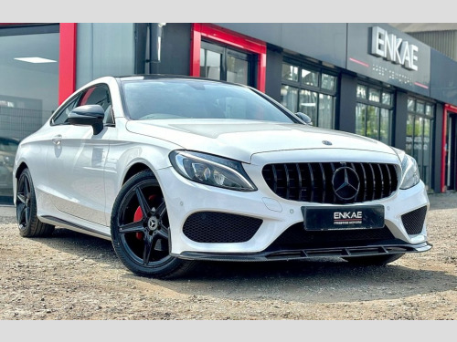 Mercedes-Benz C-Class C200 2.0 C200 AMG Line Coupe 2dr Petrol G-Tronic+ Euro 