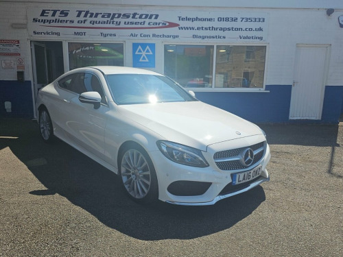 Mercedes-Benz C-Class C200 2.0 C200 AMG Line Coupe 2dr Petrol 7G-Tronic+ Euro
