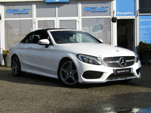 Mercedes-Benz C-Class  2.1 C220d AMG Line Cabriolet 2dr Diesel G-Tronic+ 