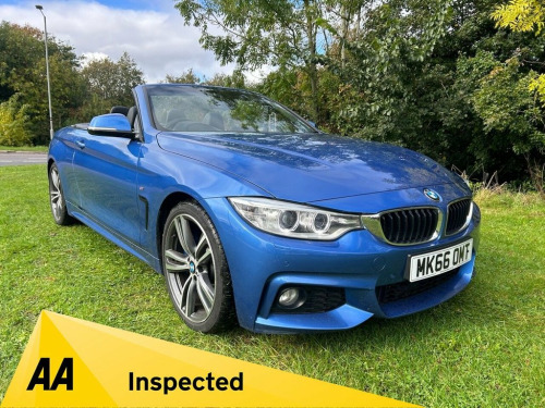 BMW 4 Series  2.0 420d M Sport Convertible 2dr Diesel Auto Euro 