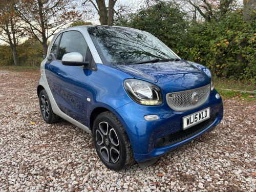 Smart fortwo  1.0 Prime Coupe 2dr Petrol Twinamic Euro 6 (s/s) (