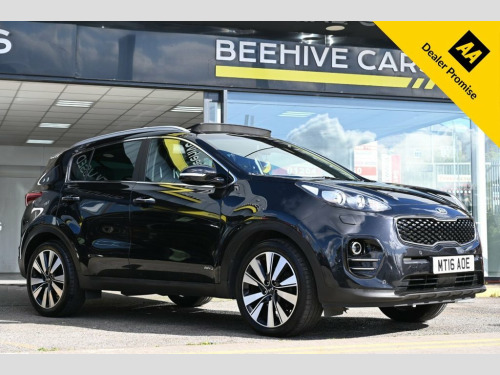 Kia Sportage  2.0 CRDI KX-4 5d 182 BHP SAT NAV REV CAM PAN ROOF 