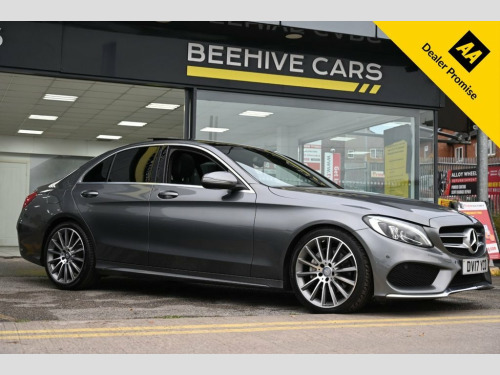 Mercedes-Benz C-Class  2.1 C220d AMG Line (Premium) Saloon 4dr Diesel G-T