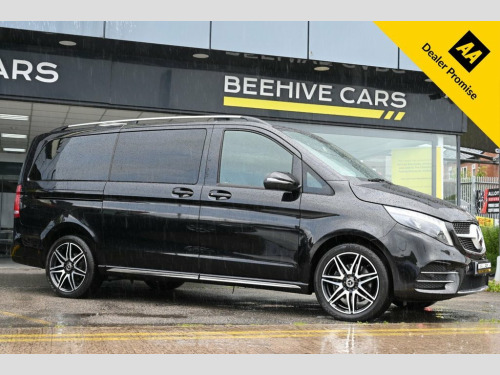 Mercedes-Benz V-Class V220 V220 AMG LINE LWB SAT NAV REV CAM PAN ROOF LEATHER