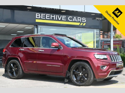 Jeep Grand Cherokee  3.0 V6 CRD Overland SUV 5dr Diesel Auto 4WD Euro 6
