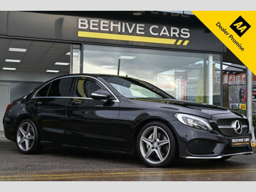 Mercedes-Benz C-Class C220 2.1 C220 BlueTEC AMG Line Saloon 4dr Diesel G-Tron 