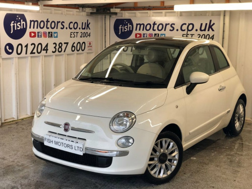 Fiat 500  1.2 LOUNGE 3d 69 BHP 2 FORMER KEEPERS+ALLOYS+CLIMA