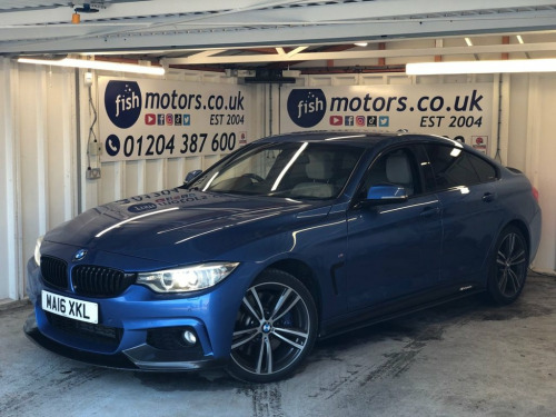 BMW 4 Series  3.0 435D XDRIVE M SPORT GRAN COUPE 4d 309 BHP+2 KE