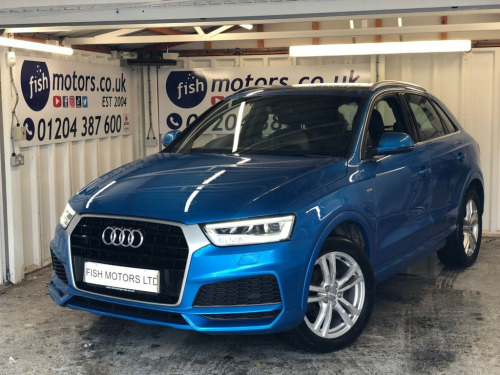 Audi Q3  1.4 TFSI S LINE EDITION 5d 148 BHP+2 KEYS+1 FORMER