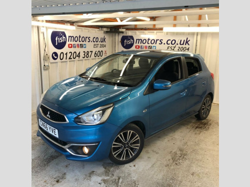 Mitsubishi Mirage  1.2 JURO 5d 79 BHP+FSH 6 STAMPS+0 ROAD TAX+MEDIA+C