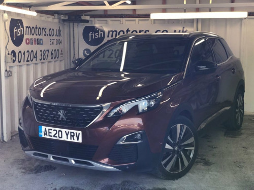 Peugeot 3008 Crossover  1.5 BlueHDi GT Line Premium SUV 5dr Diesel Manual 