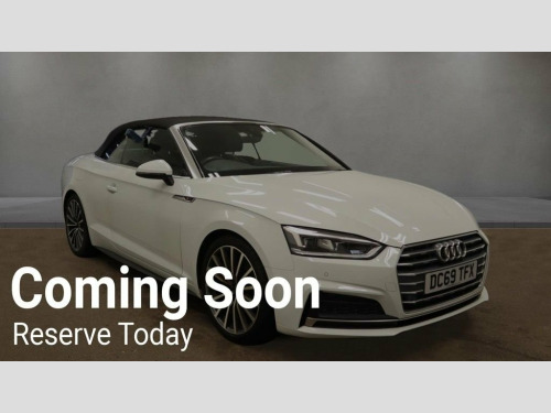 Audi A5  2.0 TFSI 40 S line Convertible 2dr Petrol S Tronic