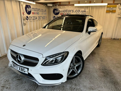 Mercedes-Benz C-Class  2.1 C220d AMG Line (Premium) Coupe 2dr Diesel G-Tr