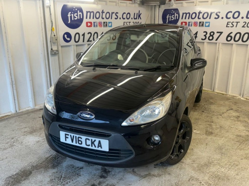 Ford Ka  1.2 Zetec Black Edition Hatchback 3dr Petrol Manua