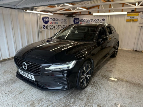 Volvo V60  2.0h T6 Recharge 11.6kWh R-Design Estate 5dr Petro