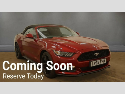 Ford Mustang  2.3T EcoBoost Convertible 2dr Petrol SelShift Euro