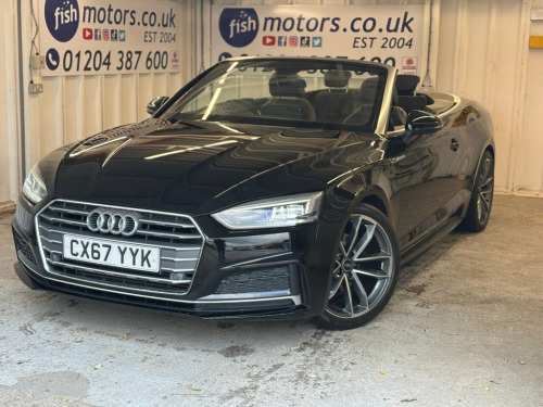 Audi A5  2.0 TFSI S line Convertible 2dr Petrol Manual Euro