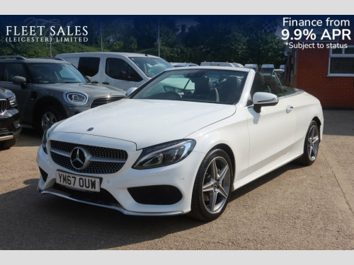Mercedes-Benz C-Class C200 2.0 C200 AMG Line Cabriolet 2dr Petrol G-Tronic+ E