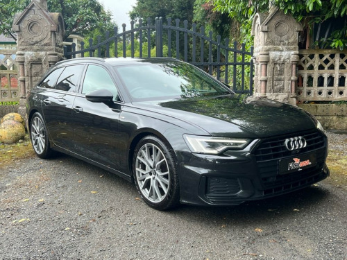 Audi A6  2.0 AVANT TDI S LINE BLACK EDITION MHEV 5d 202 BHP