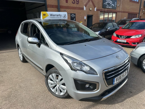 Peugeot 3008 Crossover  1.6 BLUE HDI S/S ACTIVE 5d 120 BHP