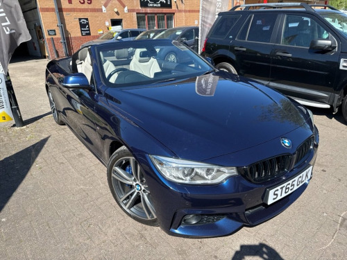 BMW 4 Series  2.0 425d M Sport Convertible 2dr Diesel Auto Euro 