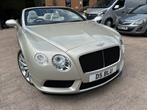 Bentley Continental GTC   GEBUINE MILEAGE 8 STAMPS IMMACULATE
