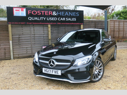 Mercedes-Benz C-Class C300 2.0 C300 AMG Line (Premium) Coupe 2dr Petrol G-Tro