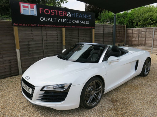 Audi R8  4.2 FSI V8 Spyder 2dr Petrol R Tronic quattro Euro