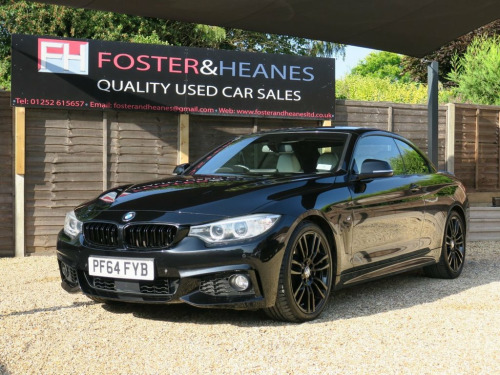 BMW 4 Series  3.0 435i M Sport Convertible 2dr Petrol Auto Euro 