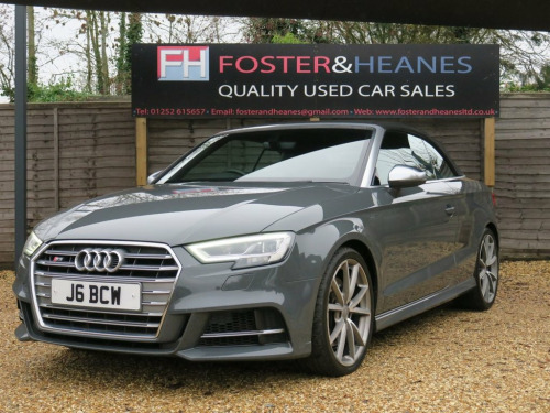 Audi S3  2.0 TFSI Cabriolet 2dr Petrol S Tronic quattro Eur 
