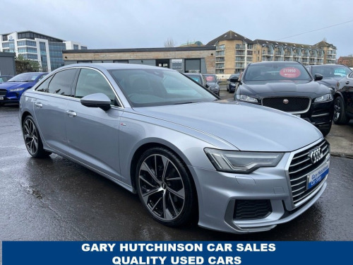 Audi A6  40 TDI S LINE MHEV 4d 202 BHP FULL AUDI SERVICE HI