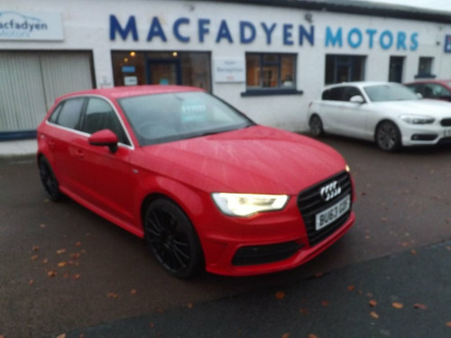 Audi A3  1.8 TFSI S line Sportback 5dr Petrol S Tronic Euro