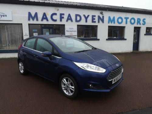 Ford Fiesta  1.25 Zetec Hatchback 5dr Petrol Manual Euro 6 (82 