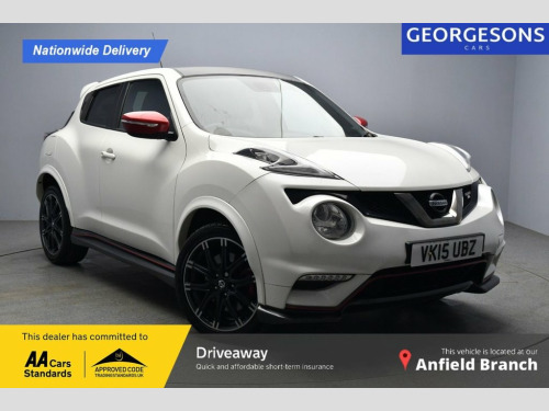 Nissan Juke  1.6 NISMO RS DIG-T 5d 218 BHP NATIONWIDE DELIVERY 