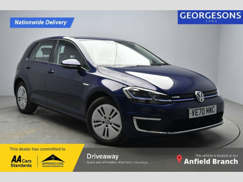 Volkswagen Golf  E-GOLF 5d AUTO 135 BHP NATIONWIDE DELIVERY AVAILAB