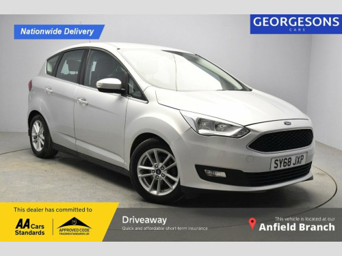 Ford C-MAX  1.0 ZETEC 5d 124 BHP NATIONWIDE DELIVERY AVAILABLE