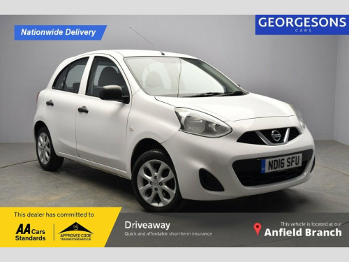 Nissan Micra  1.2 VIBE 5d 79 BHP NATIONWIDE DELIVERY AVAILABLE