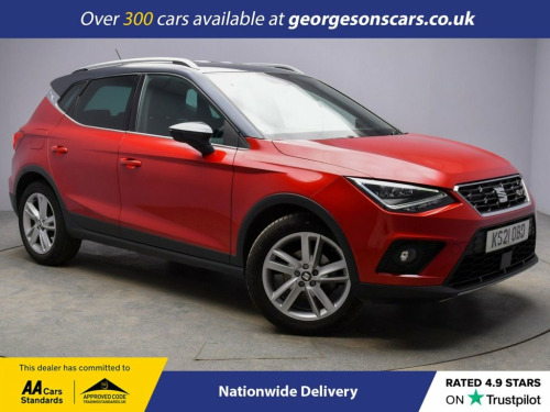 SEAT Arona  1.0 ECOTSI FR DSG 5d AUTO 109 BHP NATIONWIDE DELIV