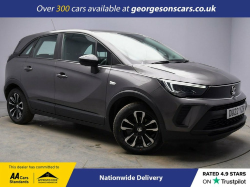 Vauxhall Crossland  1.2 DESIGN 5d 83 BHP NATIONWIDE DELIVERY