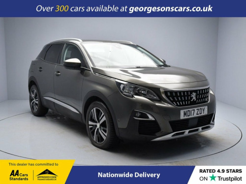 Peugeot 3008 Crossover  1.2 PURETECH S/S ALLURE 5d 130 BHP NATIONWIDE DELI