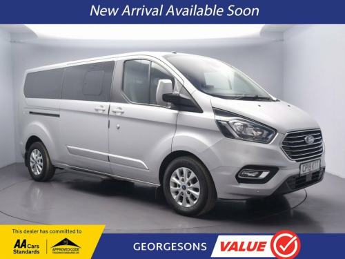 Ford Tourneo Custom  2.0 320 EcoBlue Titanium Minibus Double Cab 5dr Di