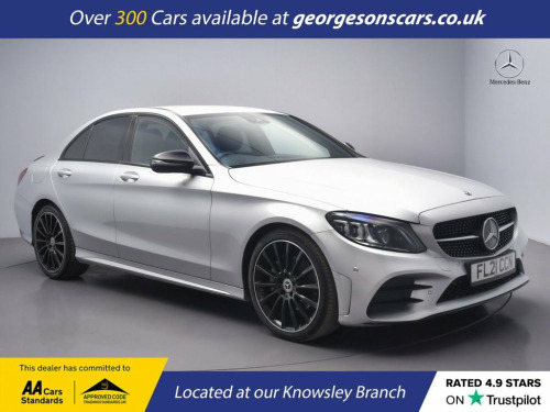 Mercedes-Benz C-Class  2.0 C220d AMG Line Night Edition (Premium) Saloon 