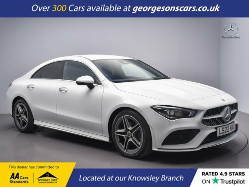 Mercedes-Benz CLA  1.3 CLA180 AMG Line (Premium 2) Coupe 4dr Petrol 7