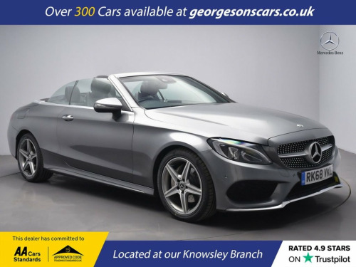Mercedes-Benz C-Class  2.1 C220d AMG Line Cabriolet 2dr Diesel G-Tronic+ 