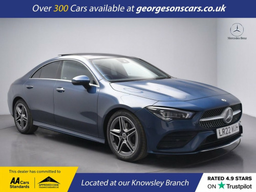 Mercedes-Benz CLA  1.3 CLA180 AMG Line (Premium Plus 2) Coupe 4dr Pet