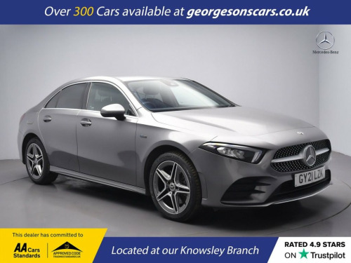 Mercedes-Benz A-Class  1.3 A250e 15.6kWh AMG Line Saloon 4dr Petrol Plug-