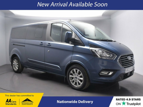 Ford Tourneo Custom  2.0 320 EcoBlue Titanium Minibus Double Cab 5dr Di