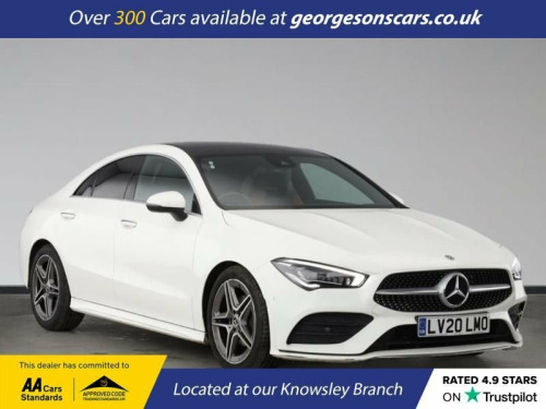 Mercedes-Benz CLA  1.3 CLA180 AMG Line (Premium Plus 2) Coupe 4dr Pet