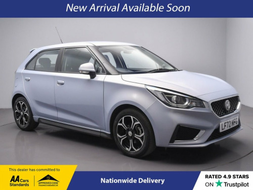 MG MG3  1.5 VTi-TECH Exclusive Nav Hatchback 5dr Petrol Ma